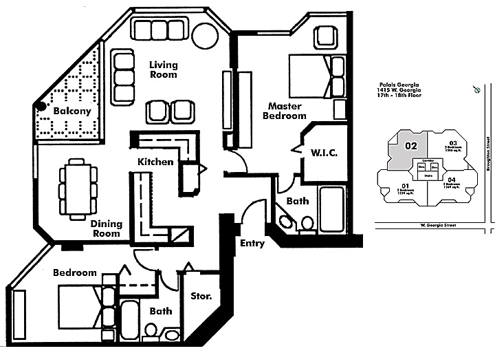 Floor plan 1702