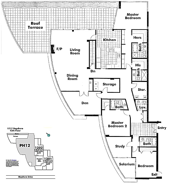 Floor plan PH12