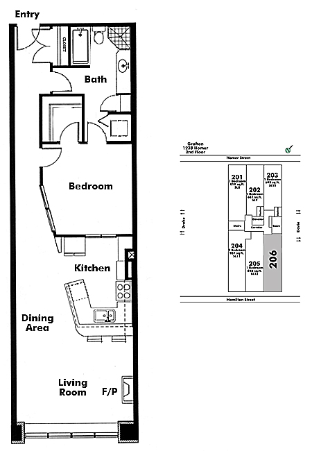 Floor plan 206