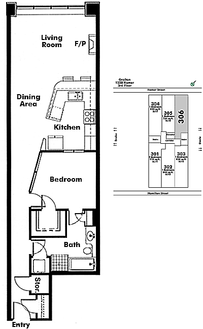 Floor plan 306