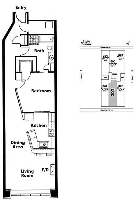 Floor plan 302