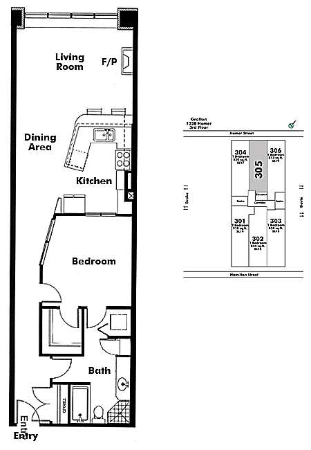 Floor plan 305