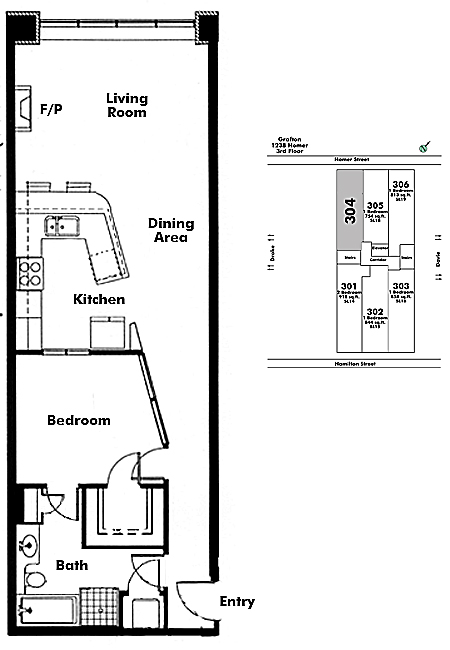 Floor plan 304