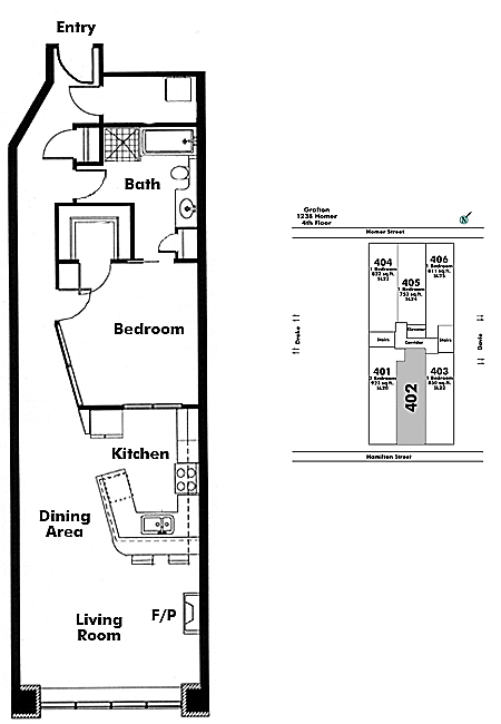 Floor plan 402