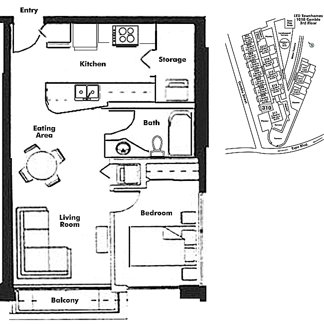 Floor plan 310