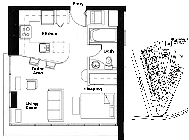Floor plan 301