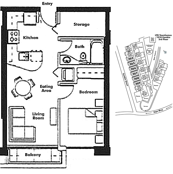 Floor plan 303