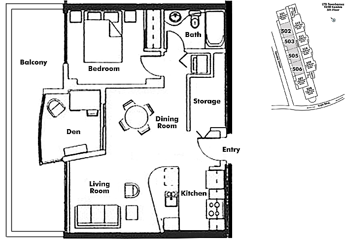 Floor plan 503