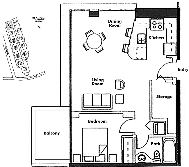 Floor plan 501