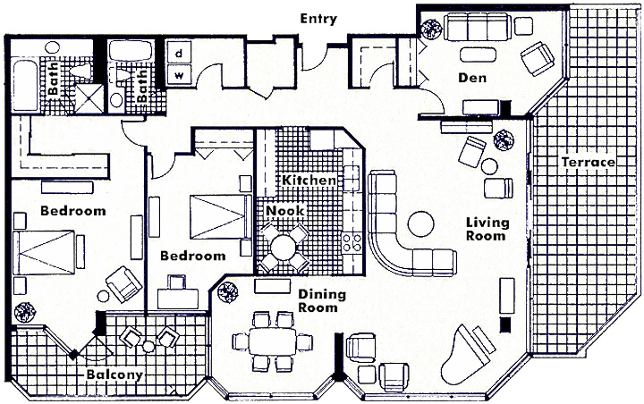 Floor plan 1104