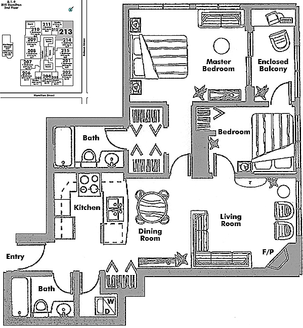 Floor plan 213