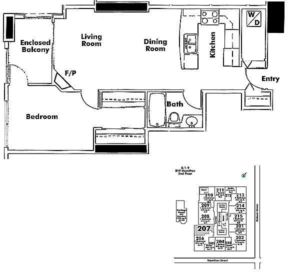Floor plan 207
