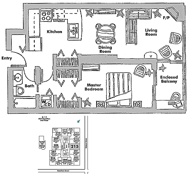 Floor plan 215
