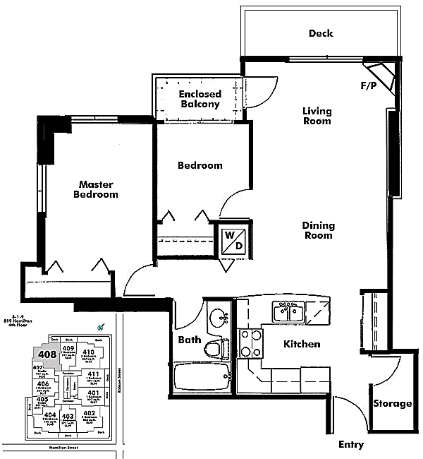 Floor plan 408