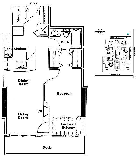 Floor plan 403