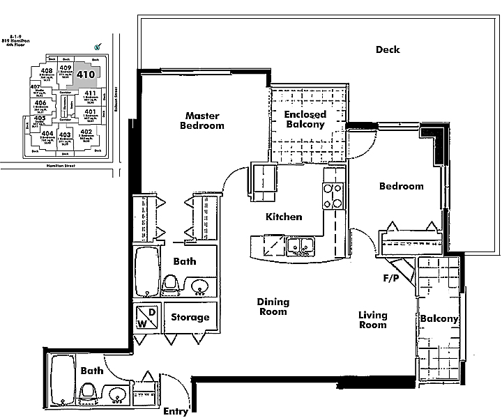 Floor plan 410