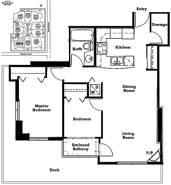 Floor plan 404