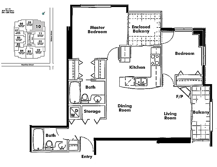 Floor plan 510