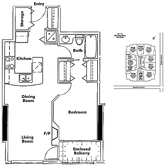 Floor plan 703