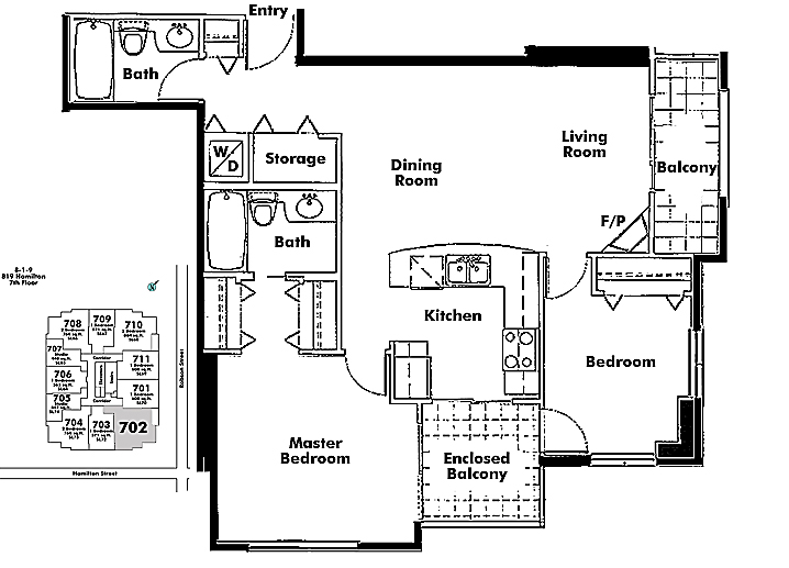 Floor plan 702