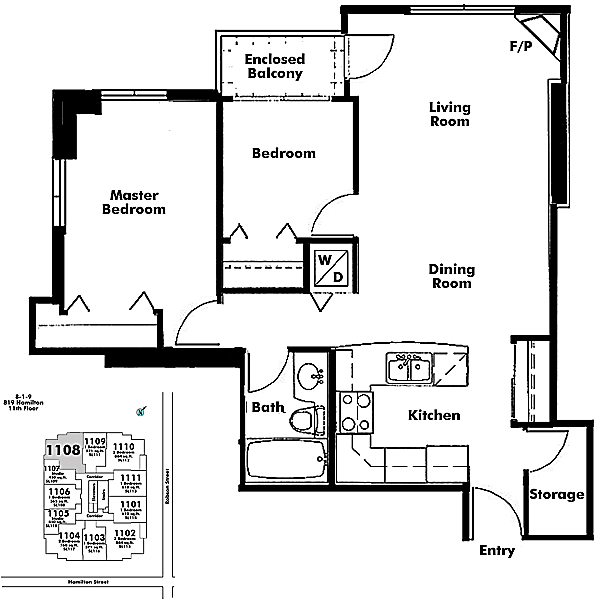 Floor plan 1108