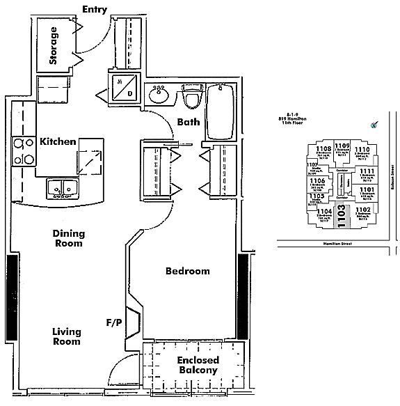 Floor plan 1103
