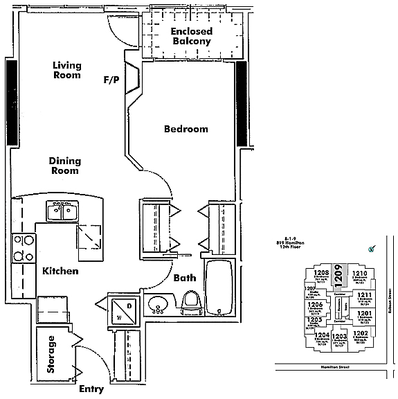 Floor plan 1209