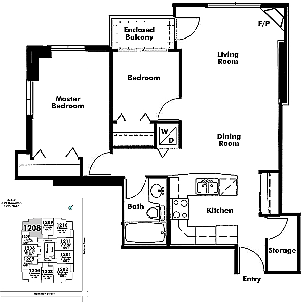 Floor plan 1208