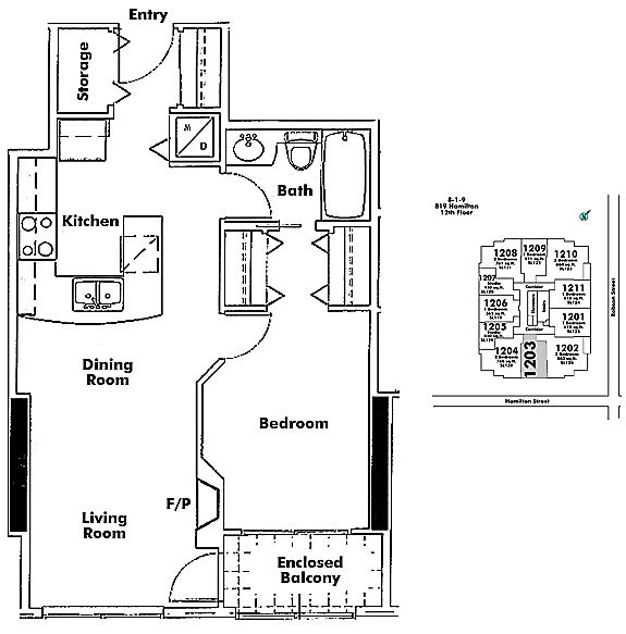Floor plan 1203