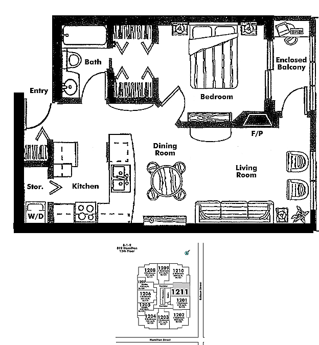 Floor plan 1211