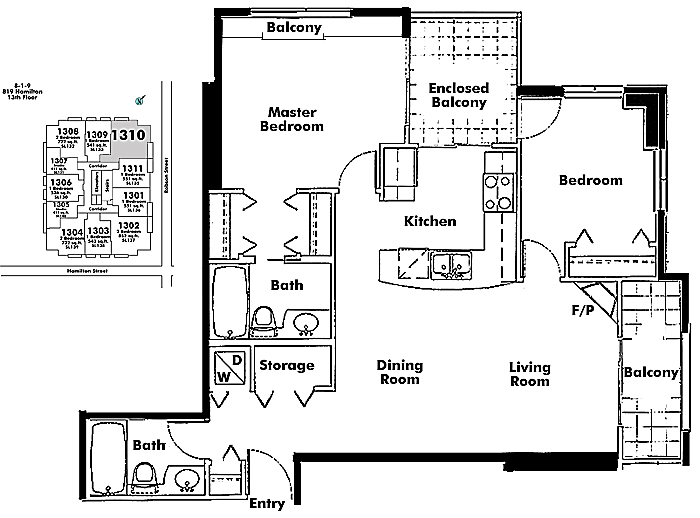 Floor plan 1310