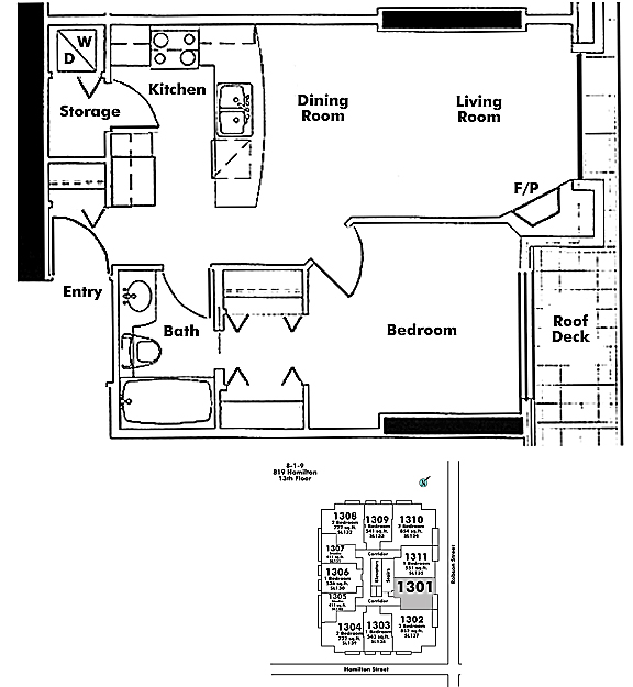Floor plan 1301