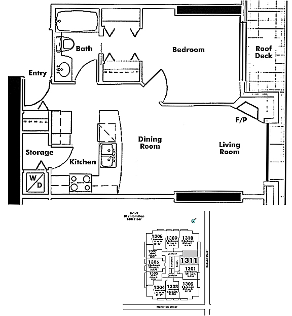 Floor plan 1311