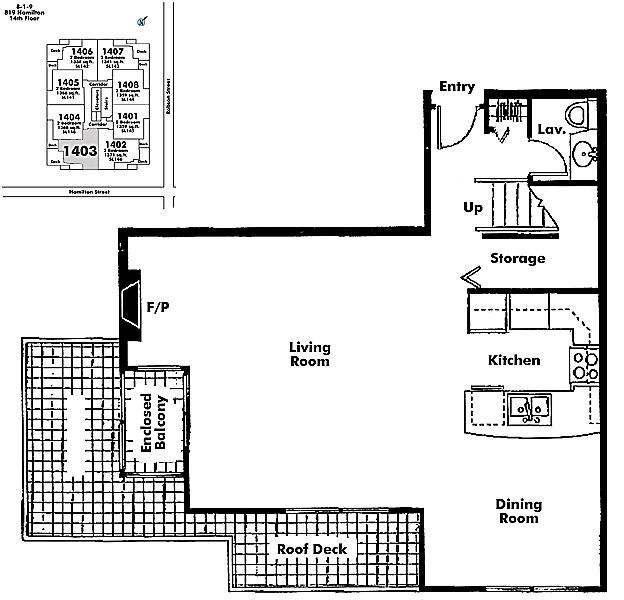 Floor plan 1403