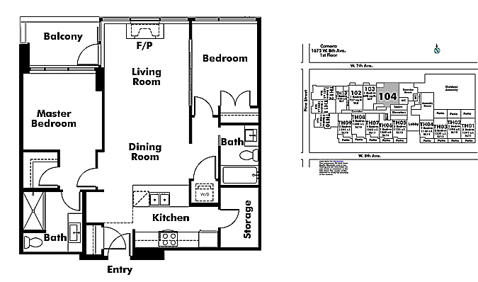 Floor plan 106