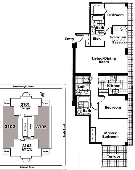 Floor plan 3102