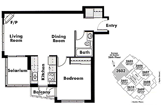Floor plan 2602