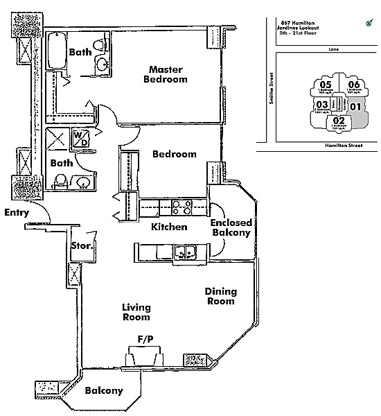 Floor plan 2001