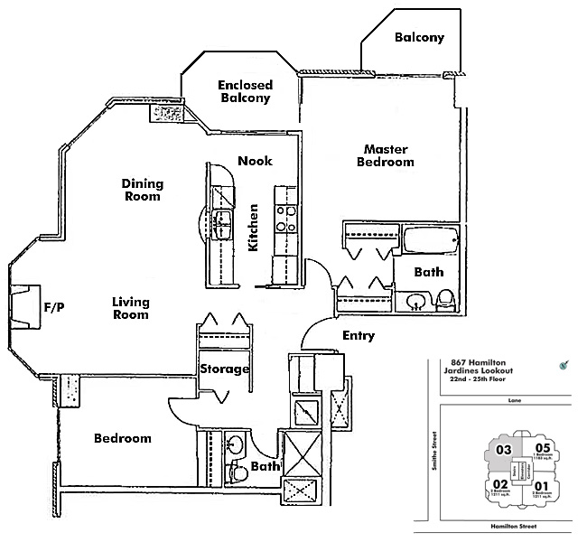 Floor plan 2503