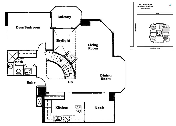 Floor plan PH4