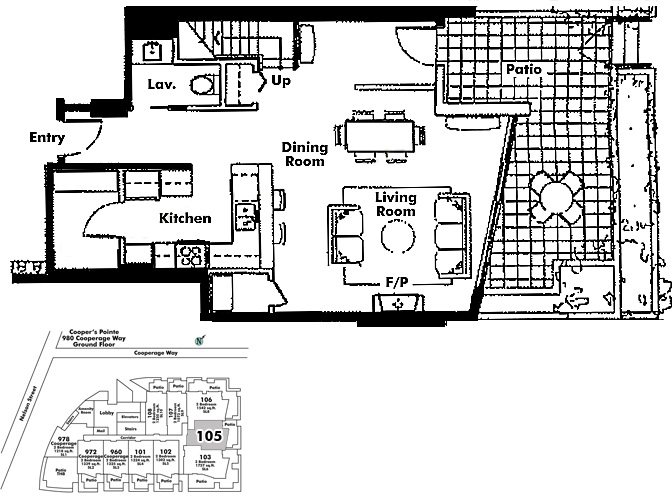 Floor plan 105