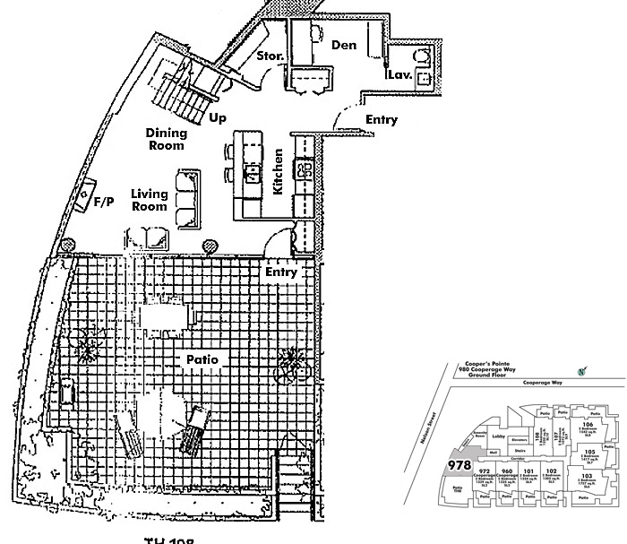 Floor plan TH208