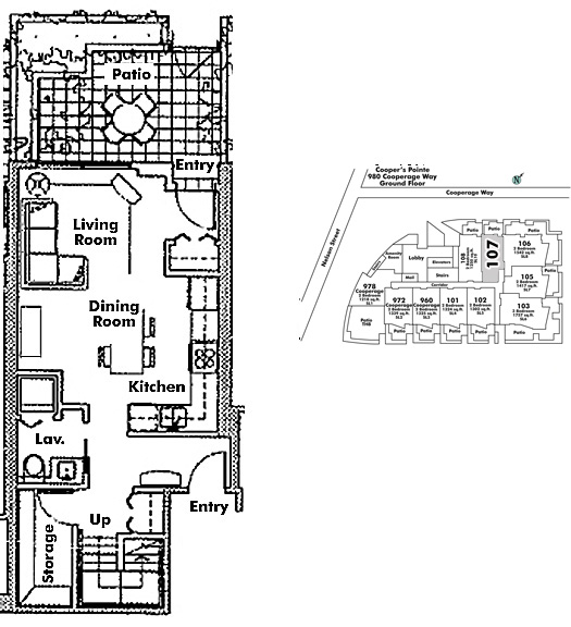 Floor plan TH107