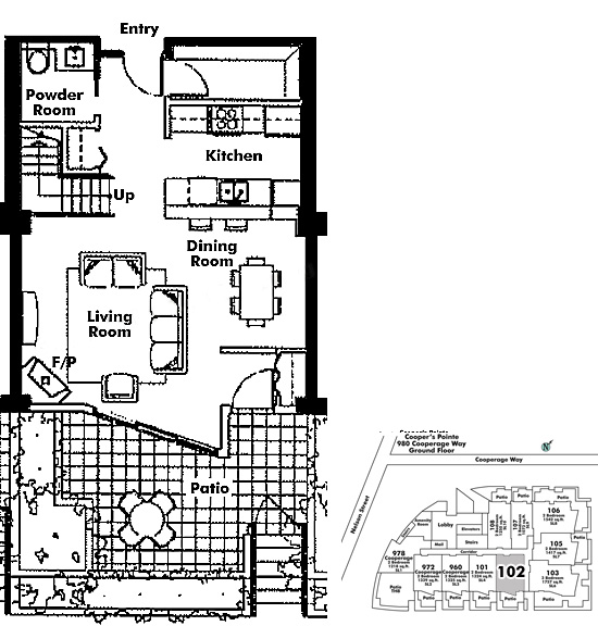 Floor plan 102