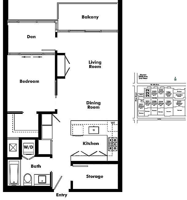 Floor plan 222