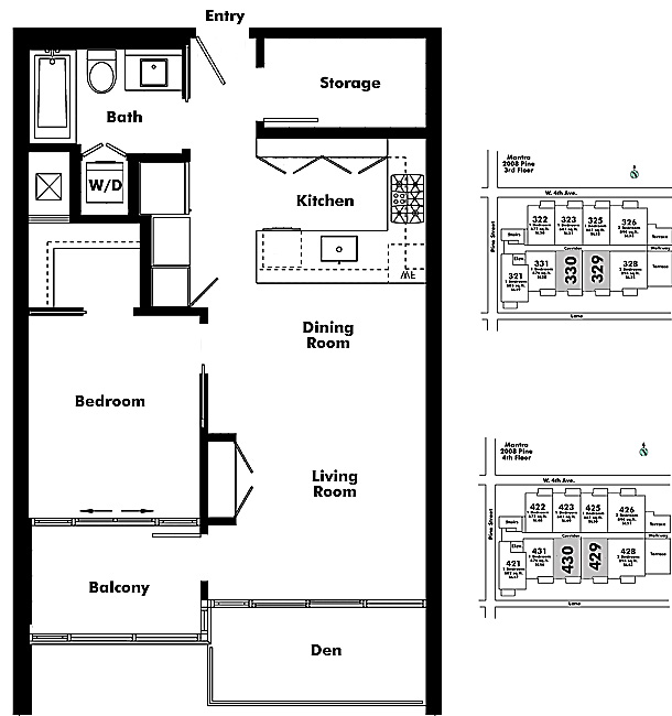 Floor plan 430