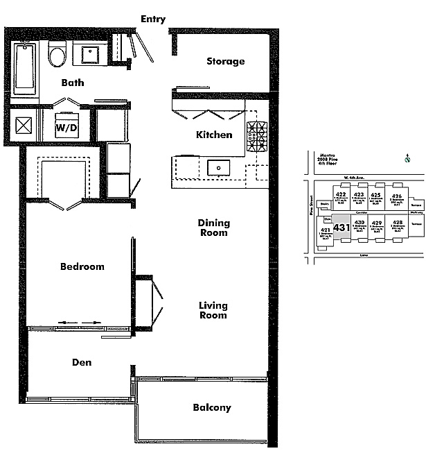 Floor plan 431