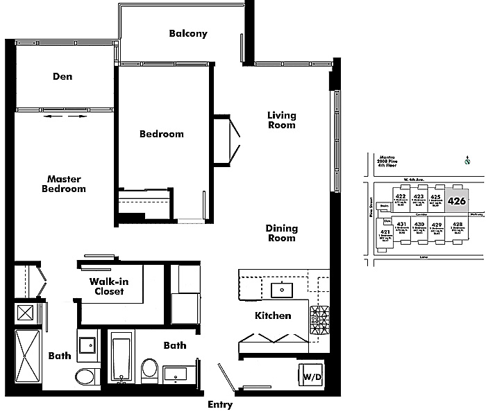 Floor plan 426