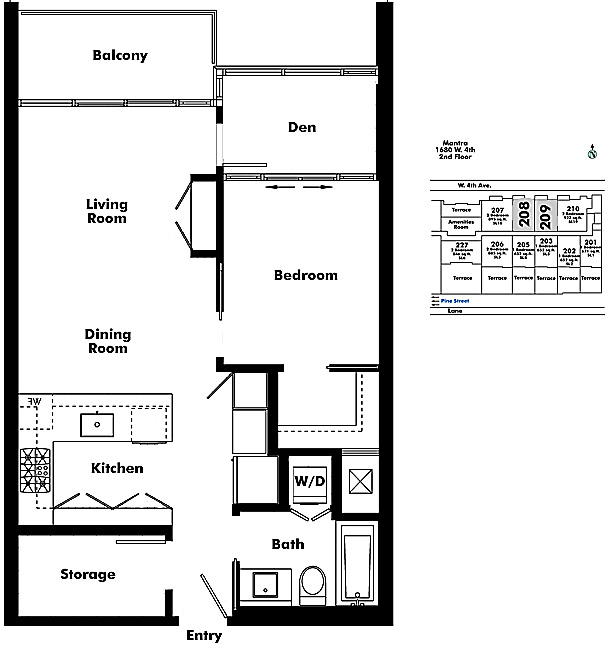 Floor plan 209