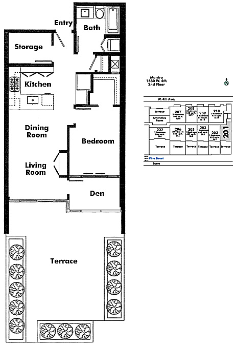 Floor plan 201
